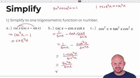 Pre Calculus Verifying Trig Identities Verifying Trigonometric .